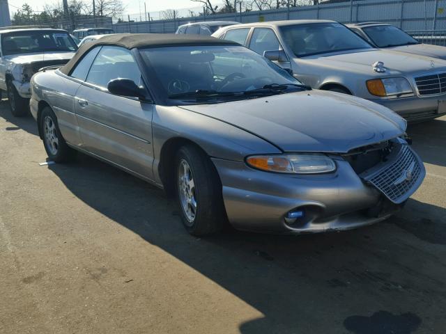 3C3EL55H5XT574216 - 1999 CHRYSLER SEBRING JX SILVER photo 1