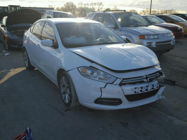 1C3CDFBA0DD340441 - 2013 DODGE DART SXT WHITE photo 1