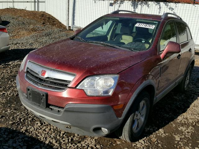 3GSCL33P19S549991 - 2009 SATURN VUE XE RED photo 2