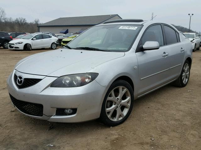 JM1BK32F091218419 - 2009 MAZDA 3 I SILVER photo 2