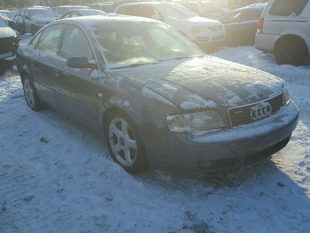 WAULD64B34N032186 - 2004 AUDI A6 2.7T QU GRAY photo 1