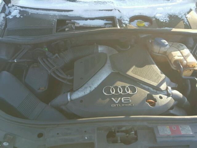 WAULD64B34N032186 - 2004 AUDI A6 2.7T QU GRAY photo 7