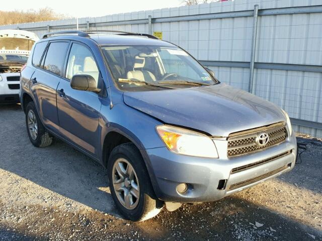 JTMBD33V085200672 - 2008 TOYOTA RAV4 BLUE photo 1