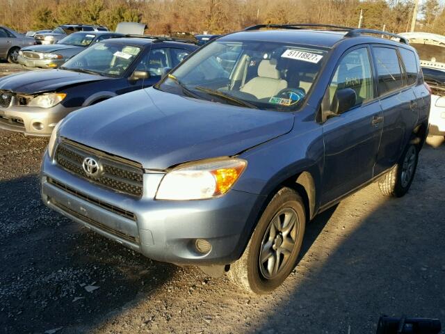 JTMBD33V085200672 - 2008 TOYOTA RAV4 BLUE photo 2