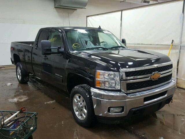 1GC2KXCG3CZ345544 - 2012 CHEVROLET SILVERADO BLACK photo 1