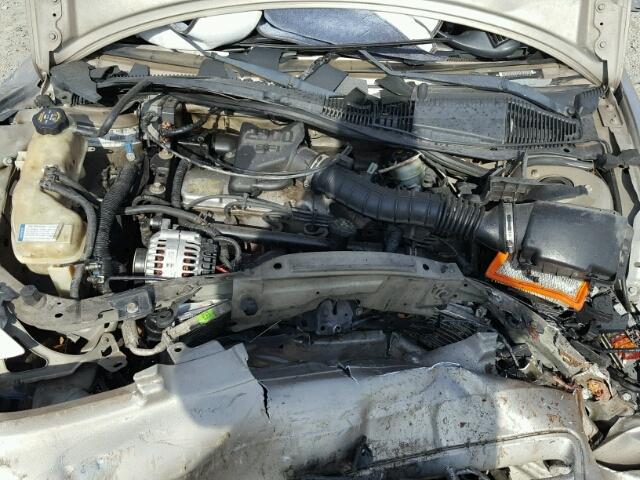 1G1JC524717315047 - 2001 CHEVROLET CAVALIER B TAN photo 7