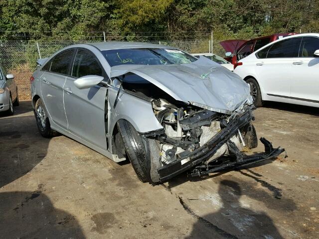 5NPEB4AC3CH324826 - 2012 HYUNDAI SONATA GLS SILVER photo 1