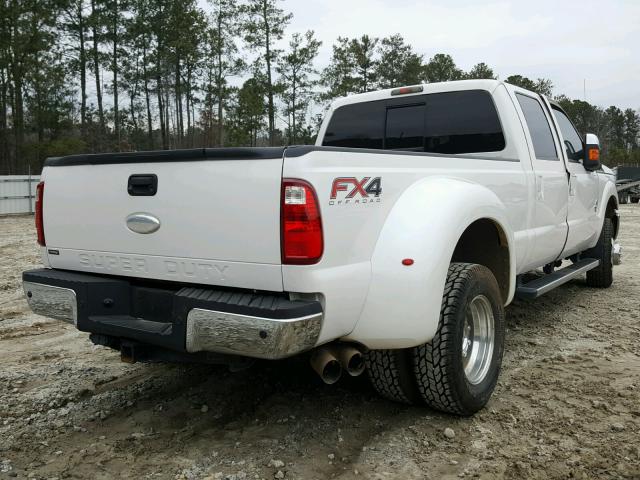 1FT8W3DT8CEA77472 - 2012 FORD F350 SUPER WHITE photo 4