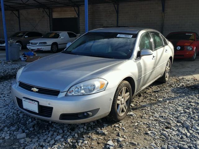 2G1WC58RX79328939 - 2007 CHEVROLET IMPALA LT SILVER photo 2