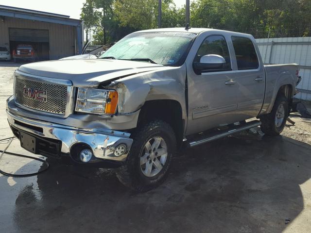 3GTEK13M38G116885 - 2008 GMC SIERRA K15 BEIGE photo 2