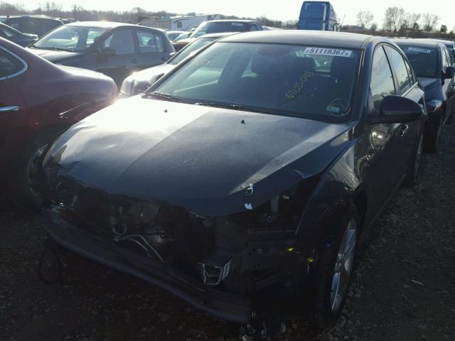 1G1PG5SB6F7192829 - 2015 CHEVROLET CRUZE LTZ GRAY photo 2