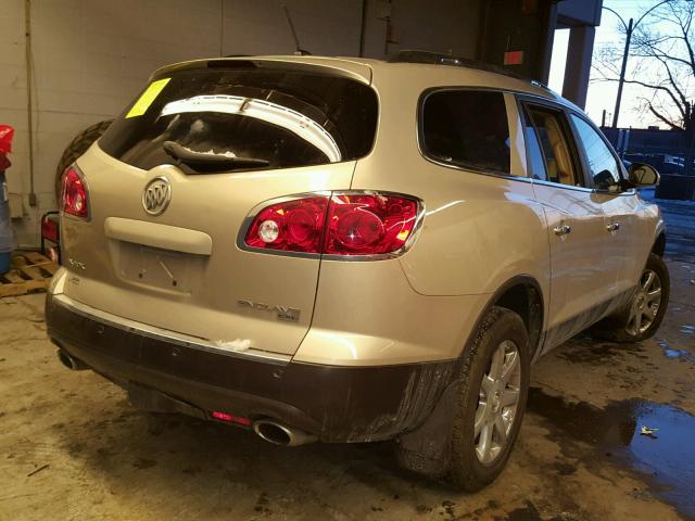 5GAEV23778J232095 - 2008 BUICK ENCLAVE CX TAN photo 4