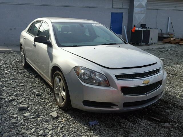 1G1ZA5EUXBF149912 - 2011 CHEVROLET MALIBU LS SILVER photo 1