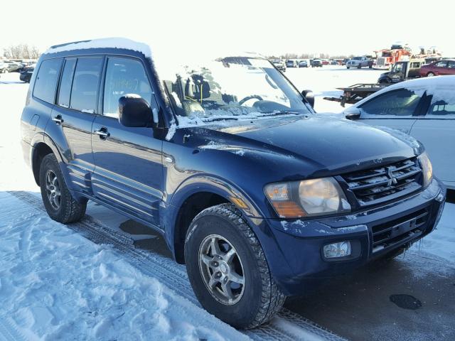 JA4MW51R12J039200 - 2002 MITSUBISHI MONTERO LI BLUE photo 1