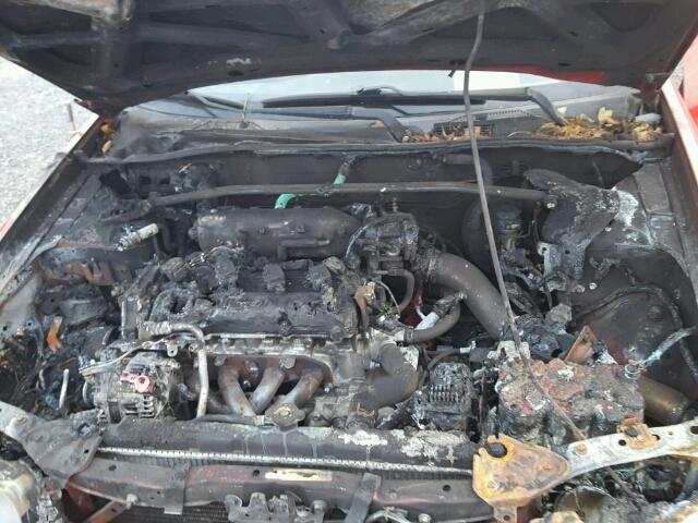 3N1AB51A42L728853 - 2002 NISSAN SENTRA SE- ORANGE photo 7