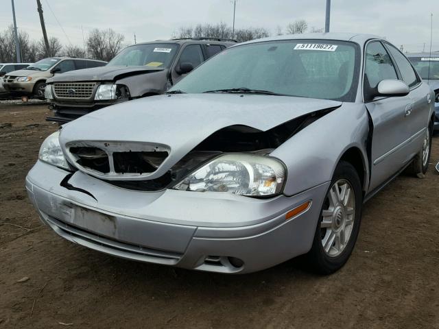 1MEFM55S05A632373 - 2005 MERCURY SABLE LS P SILVER photo 2