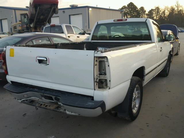 1GCEC14X34Z140278 - 2004 CHEVROLET SILVERADO WHITE photo 4