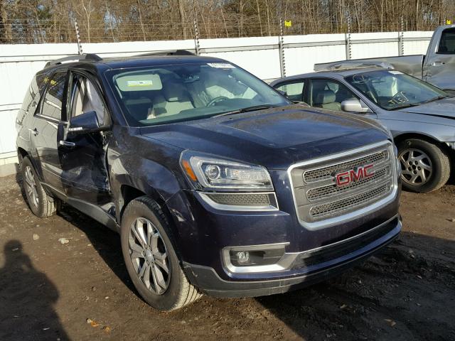 1GKKRRKD8FJ209965 - 2015 GMC ACADIA SLT ლურჯი ფოტო 1