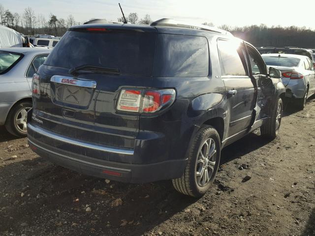 1GKKRRKD8FJ209965 - 2015 GMC ACADIA SLT ლურჯი ფოტო 4