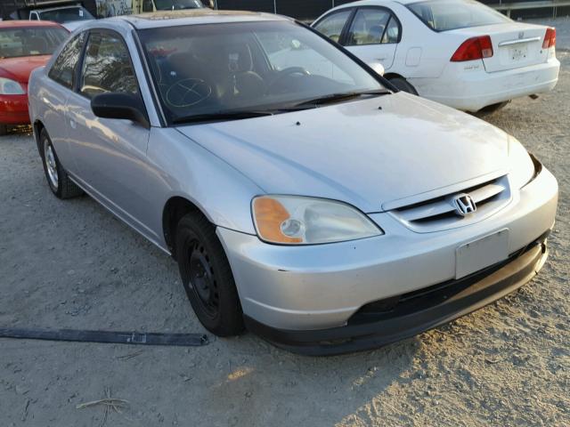 1HGEM22982L005676 - 2002 HONDA CIVIC EX GRAY photo 1