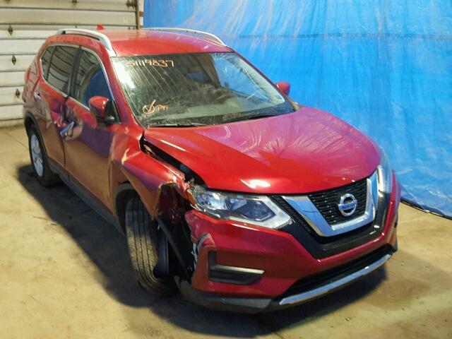 JN8AT2MV1HW266816 - 2017 NISSAN ROGUE S RED photo 1