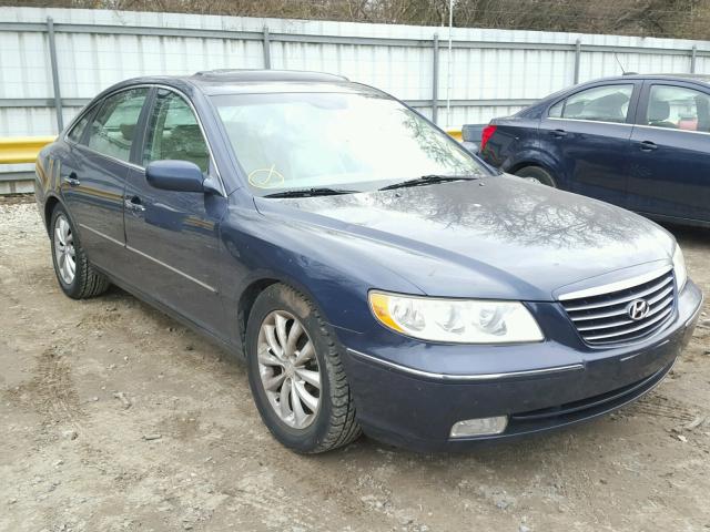 KMHFC46FX6A082984 - 2006 HYUNDAI AZERA SE BLUE photo 1