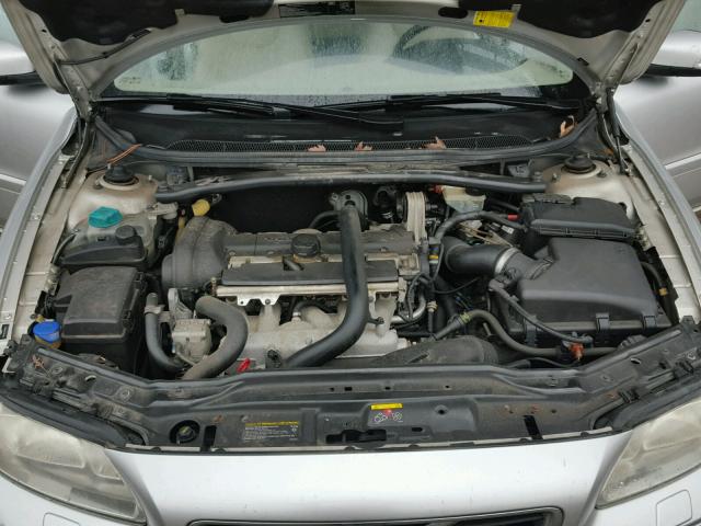 YV1RS592372621356 - 2007 VOLVO S60 2.5T SILVER photo 7