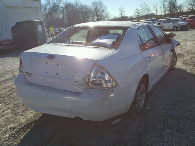 3FAFP07136R202656 - 2006 FORD FUSION SE WHITE photo 4