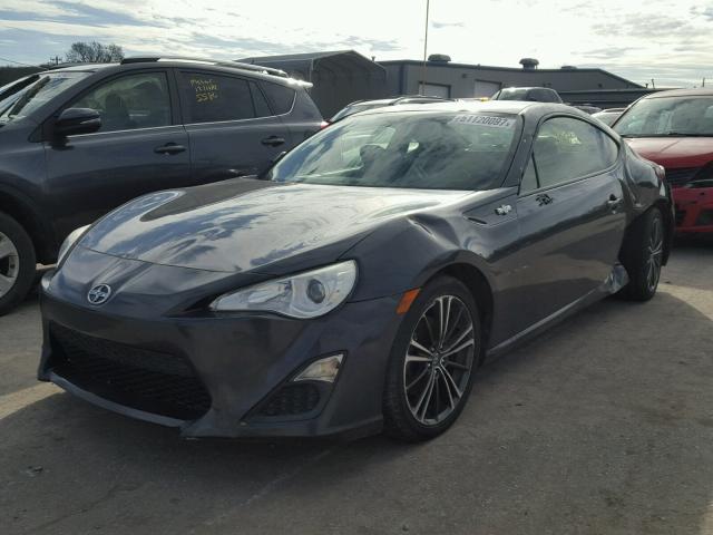 JF1ZNAA18D1714504 - 2013 TOYOTA SCION FR-S GRAY photo 2