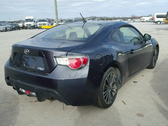JF1ZNAA18D1714504 - 2013 TOYOTA SCION FR-S ნაცრისფერი ფოტო 4