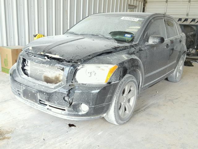 1C3CDWDA4CD513681 - 2012 DODGE CALIBER SX BLACK photo 2