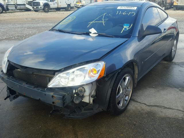 1G2ZH178664156762 - 2006 PONTIAC G6 GT BLUE photo 2