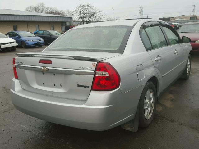 1G1ZT54875F257505 - 2005 CHEVROLET MALIBU LS 银色 照片 4