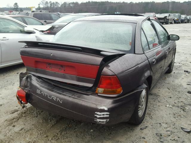 1G8ZJ5278WZ173694 - 1998 SATURN SL2 BROWN photo 4