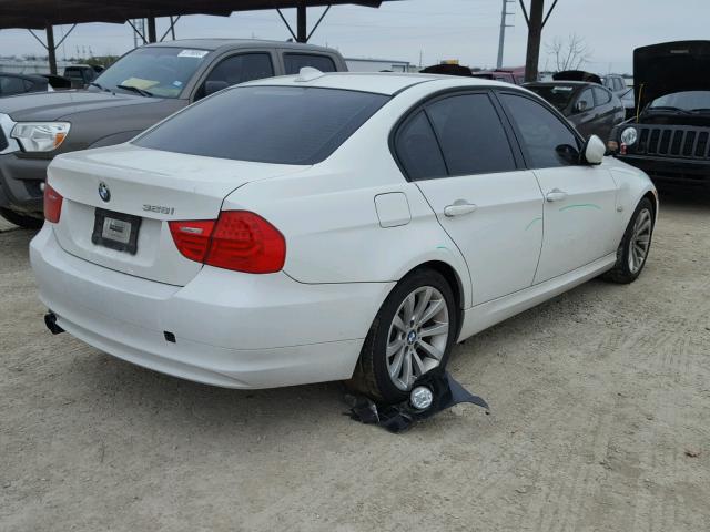 WBAPH7C53BE676775 - 2011 BMW 328 I WHITE photo 4