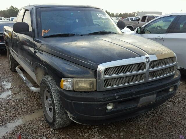 3B7HC13Y9WG186384 - 1998 DODGE RAM 1500 BLACK photo 1