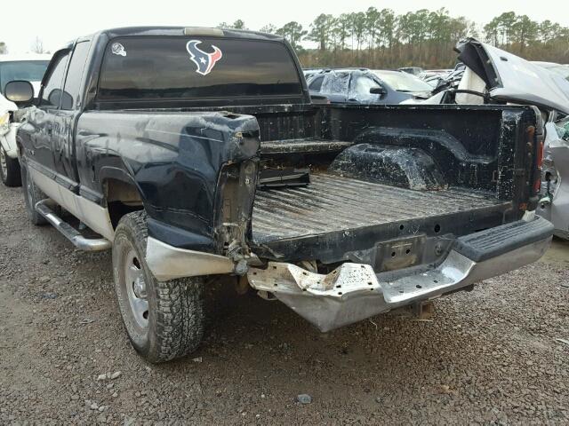 3B7HC13Y9WG186384 - 1998 DODGE RAM 1500 BLACK photo 3