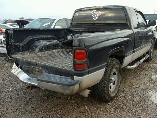 3B7HC13Y9WG186384 - 1998 DODGE RAM 1500 BLACK photo 4