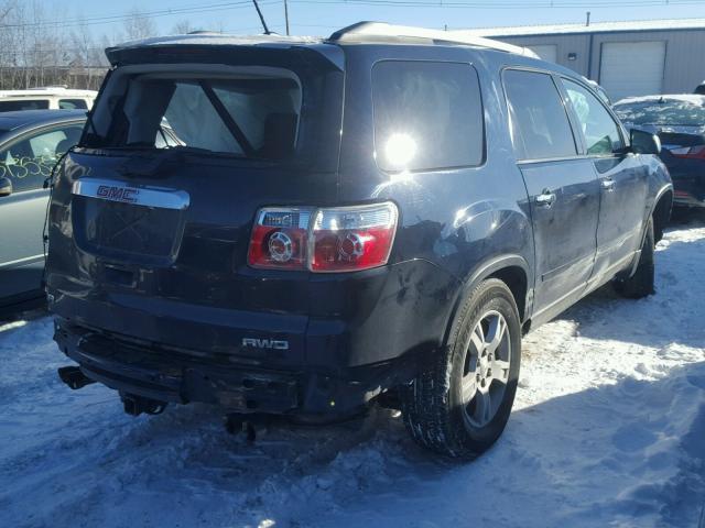 1GKKVPED7BJ413534 - 2011 GMC ACADIA SLE BLUE photo 4