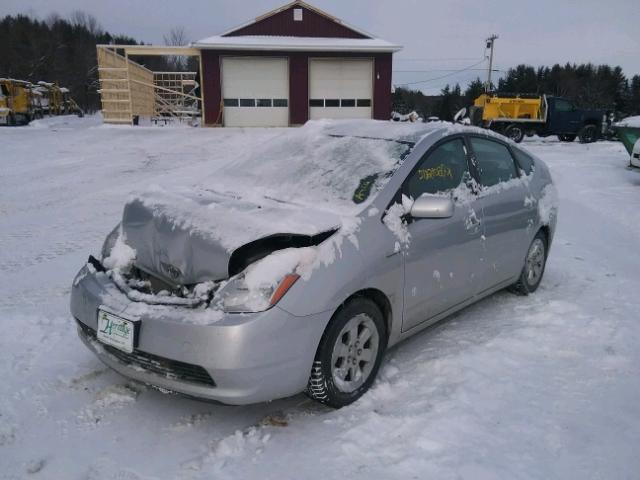 JTDKB20U793496802 - 2009 TOYOTA PRIUS SILVER photo 2