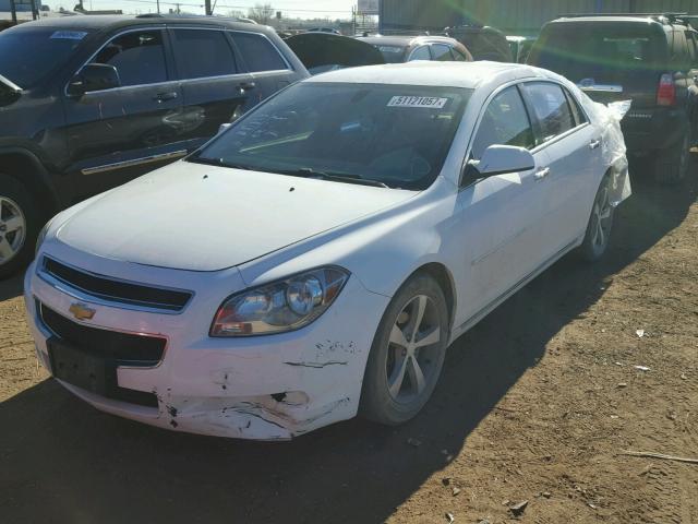 1G1ZC5E06CF392061 - 2012 CHEVROLET MALIBU 1LT WHITE photo 2