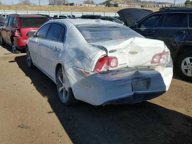 1G1ZC5E06CF392061 - 2012 CHEVROLET MALIBU 1LT WHITE photo 3