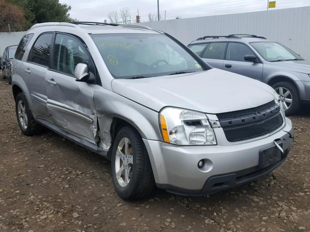 2CNDL73F076235898 - 2007 CHEVROLET EQUINOX LT SILVER photo 1