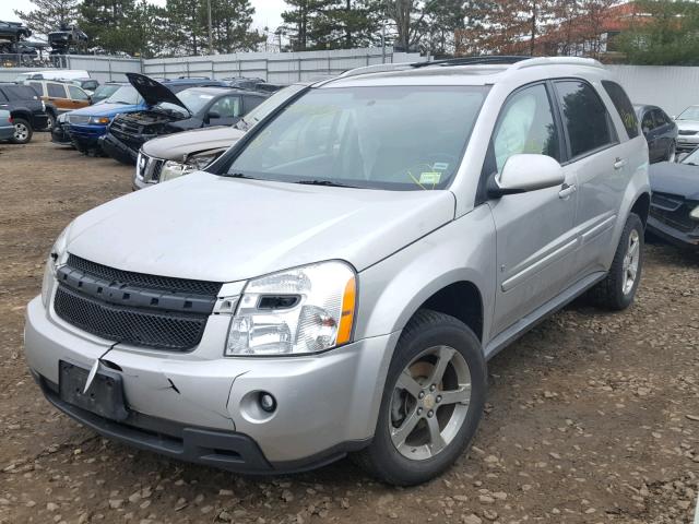 2CNDL73F076235898 - 2007 CHEVROLET EQUINOX LT SILVER photo 2