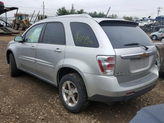 2CNDL73F076235898 - 2007 CHEVROLET EQUINOX LT SILVER photo 3