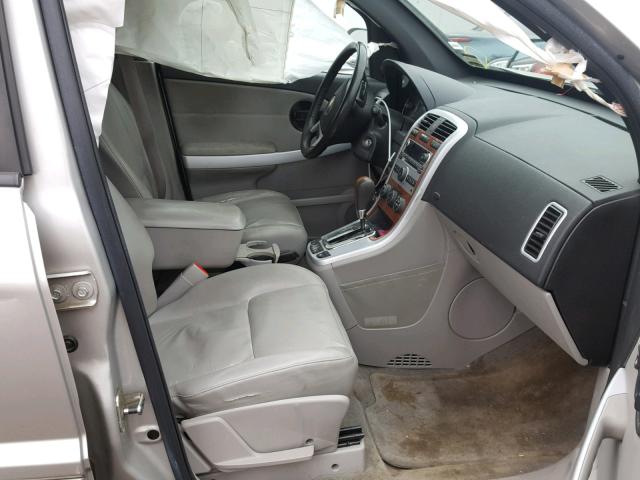 2CNDL73F076235898 - 2007 CHEVROLET EQUINOX LT SILVER photo 5