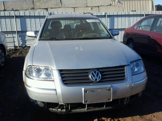 WVWVD63B63E222284 - 2003 VOLKSWAGEN PASSAT GLS SILVER photo 9