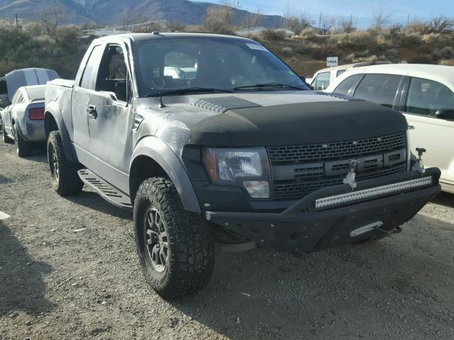 1FTEX1E62AFD79490 - 2010 FORD F150 SUPER BLACK photo 1