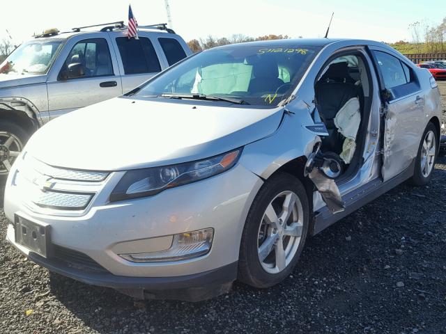 1G1RD6E49BU103917 - 2011 CHEVROLET VOLT GRAY photo 2