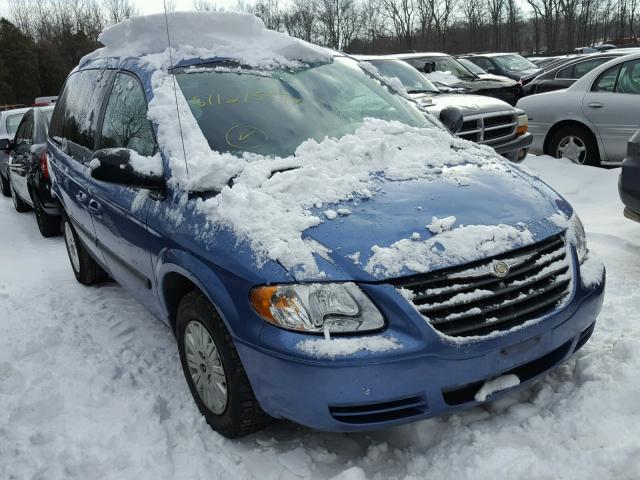 1A4GJ45R97B226850 - 2007 CHRYSLER TOWN & COU BLUE photo 1